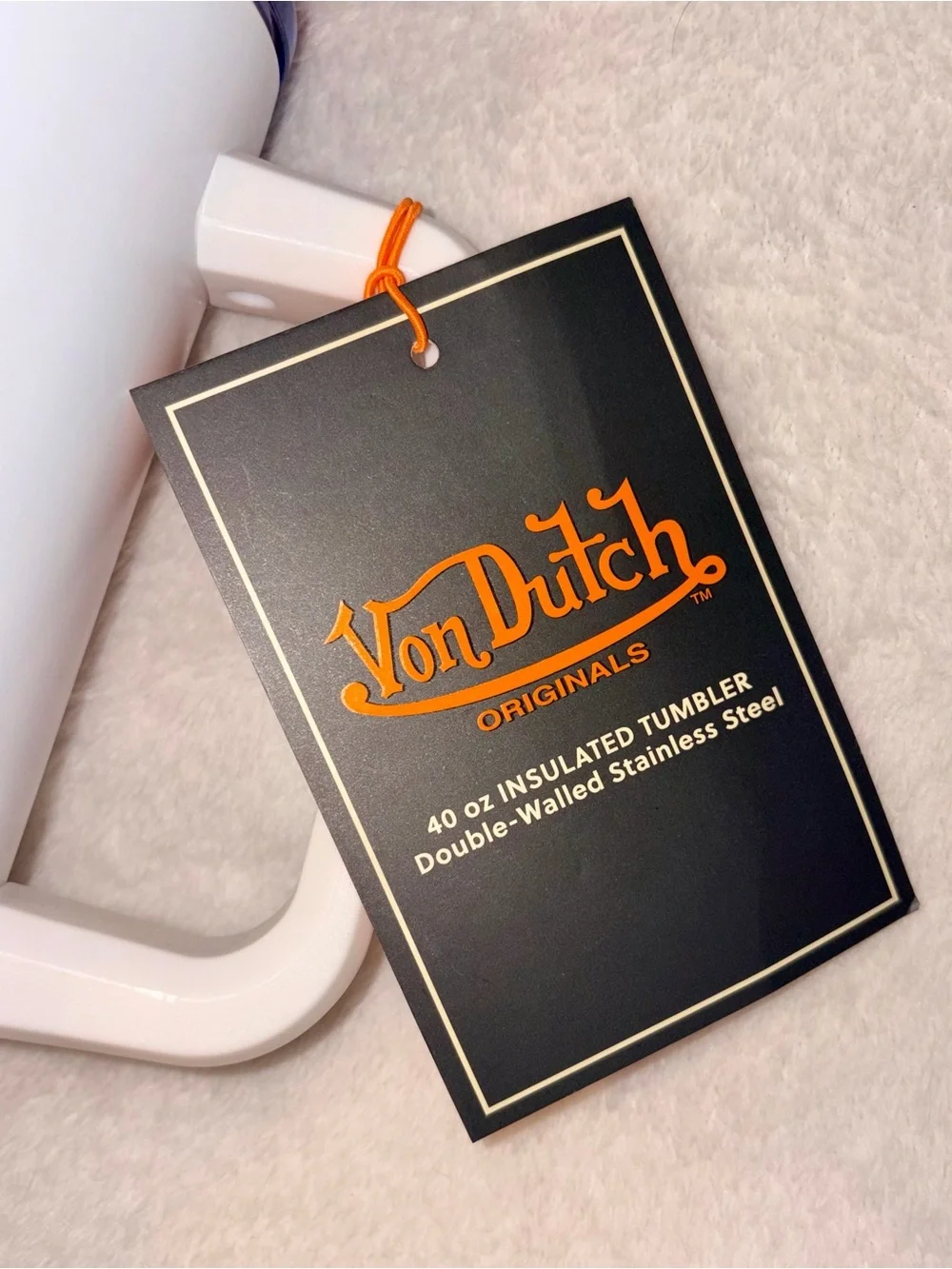 Von Dutch 40 oz Insulated Tumbler NWT!